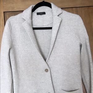Gray wool blazer